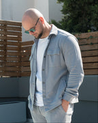 The Odissea Overshirt - Silver Grey