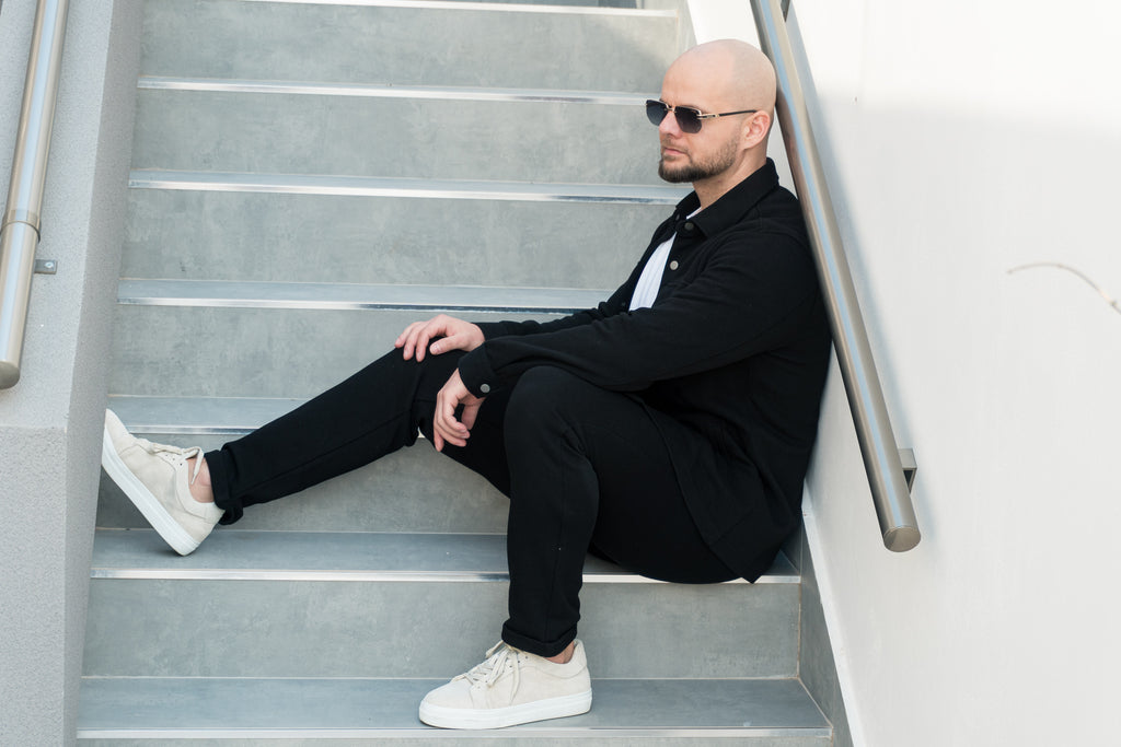 The Odissea Overshirt - Deep Black