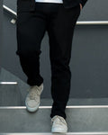 The Odissea Track Pants - Deep Black