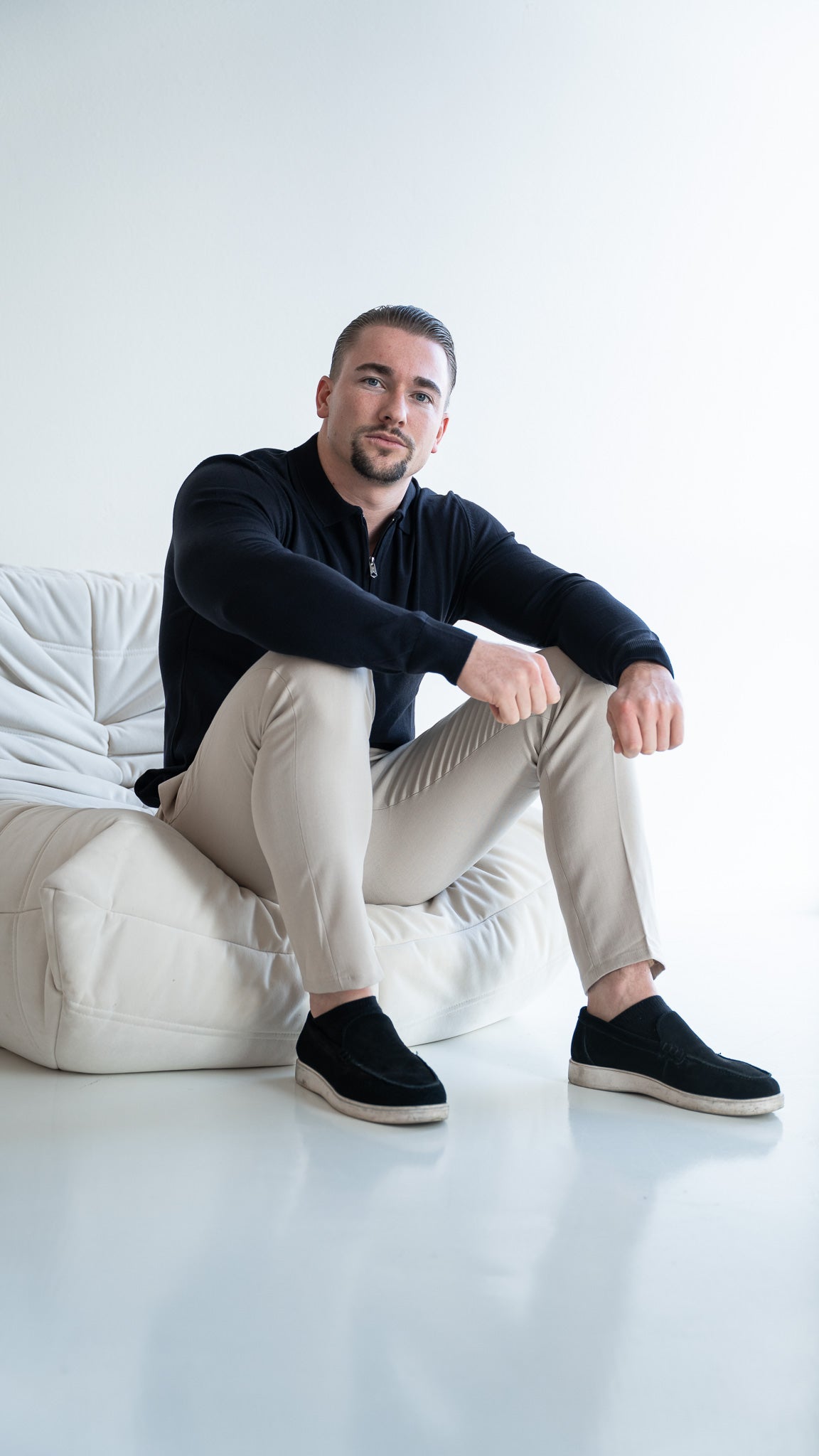 The Markova Zip - navy