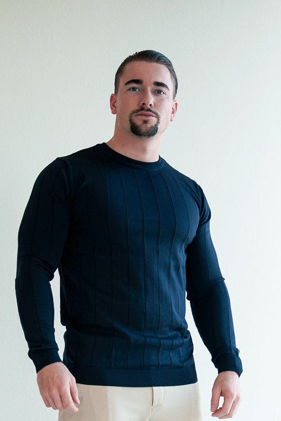 The Alexander Pullover - Midnight Ink