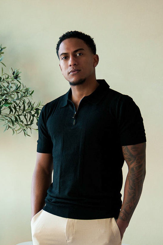 The Lucian Zip - After Dark Black