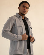 The Odissea Overshirt - grey