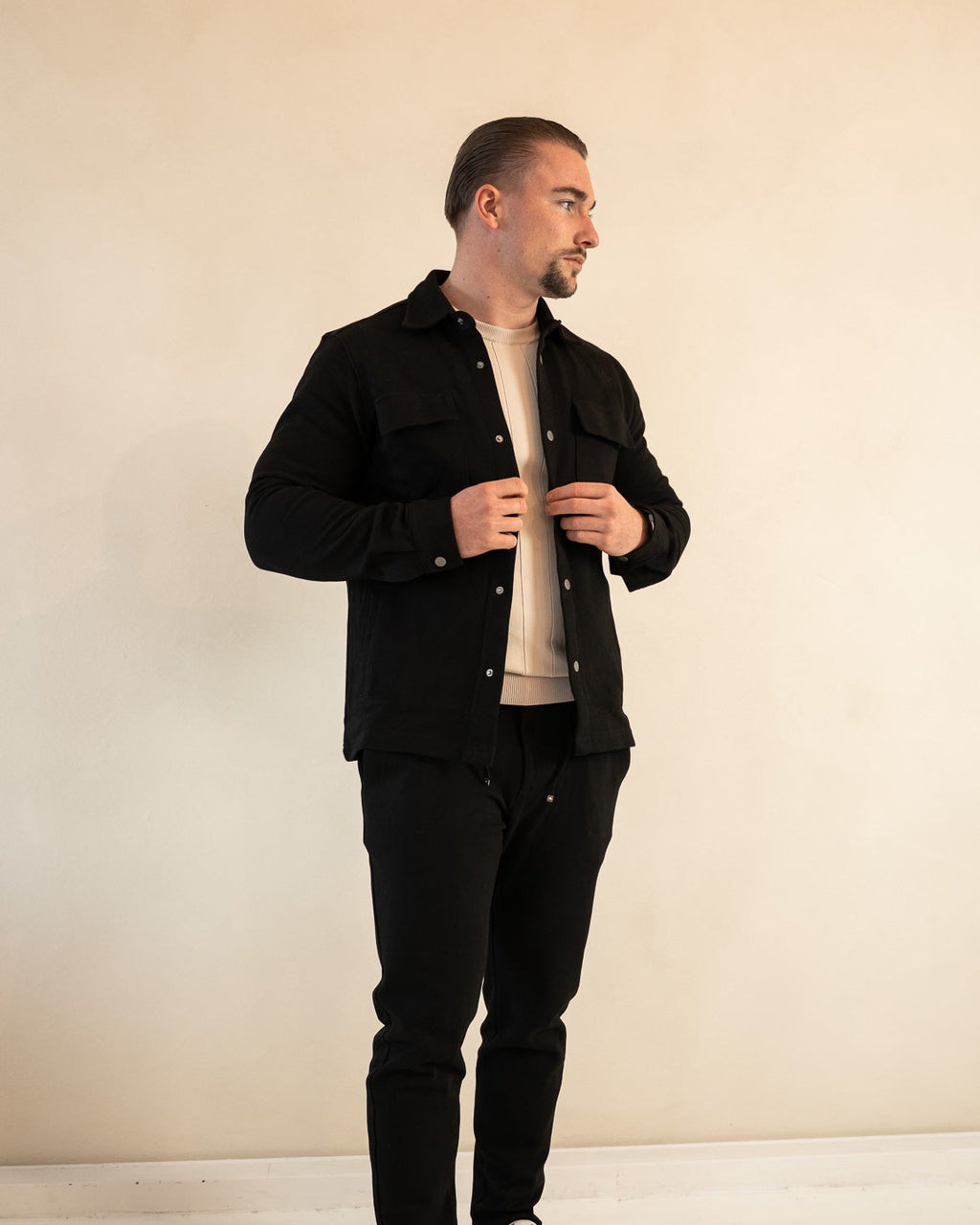 The Odissea Overshirt - black